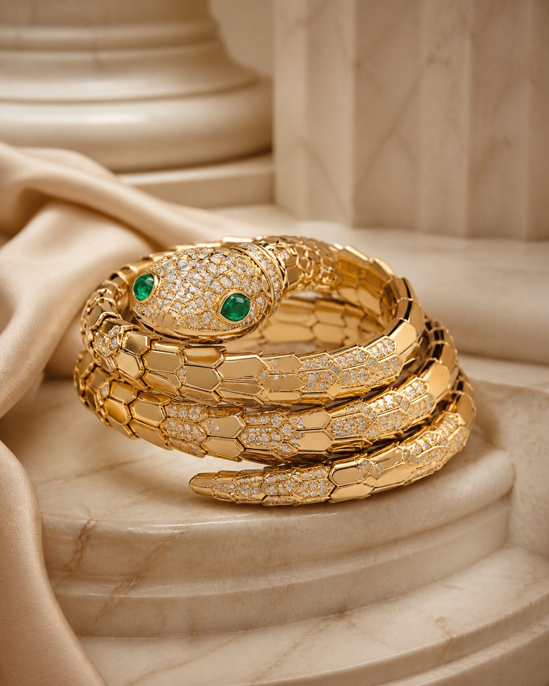 Bvlgari 蛇形首飾